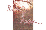 Affriel | Simple Elegant Font, a Script Font by Ngapak Studio (Thumbnail 2 of 9)