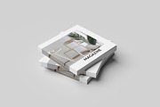 Square magazine mockup, a Magazine Template by Graphic_world89 (Thumbnail 6 of 8)