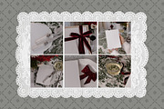 Toile De Noel Christmas Mockup, a Household Mockup by Muse Mockups (Thumbnail 4 of 16)