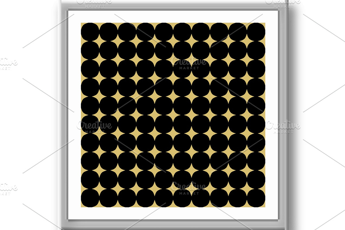Modern Vector Abstract Geometric, a Pattern Graphic by FineArtStudio (Photo 2 of 3)