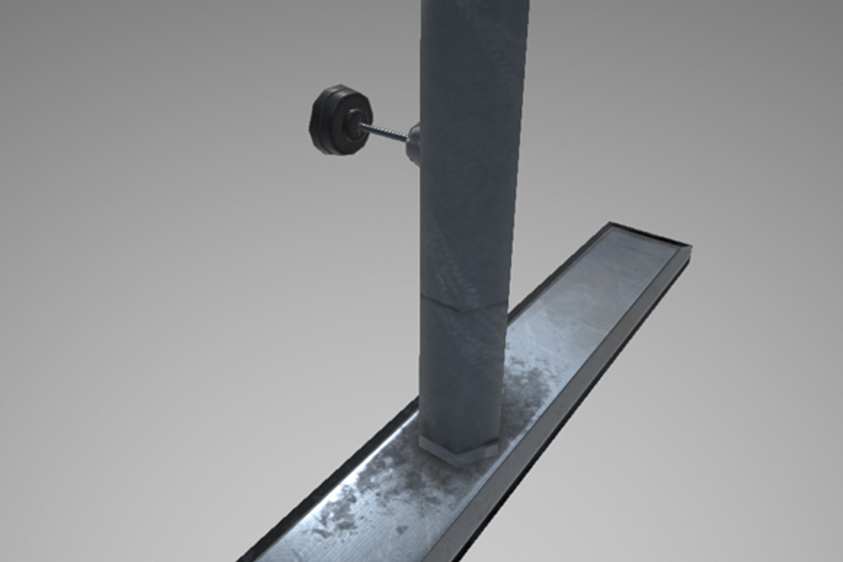 Galvanized Barricade, an Environmental 3D Model by Rev A Studios | THE SHOP (Photo 4 of 4)