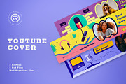 Podcast Youtube Cover, a Social Media Template by graphicook (Thumbnail 1 of 3)