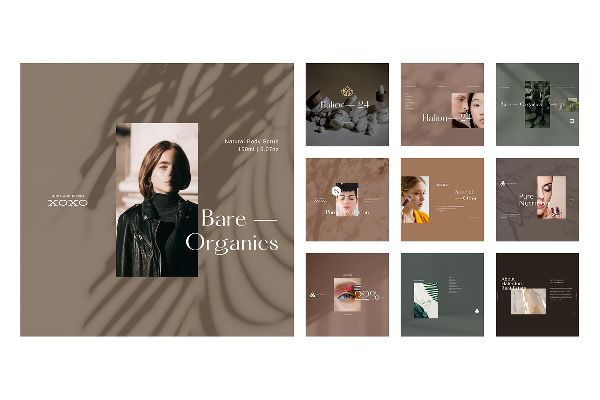 HALION | Cosmetics Canva Template, a Templates & Theme by Goashape Studio (Photo 11 of 12)