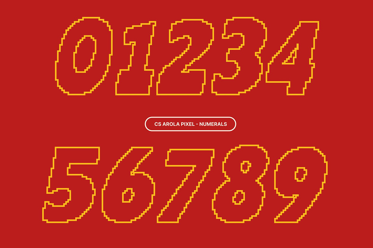 CS Bilaby Pixel, a Sans Serif Font by Craft Supply Co. (Photo 6 of 8)