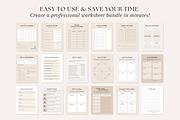 Coaching Worksheet Ebook Templates, a Magazine Template by ShopRShop (Thumbnail 3 of 10)