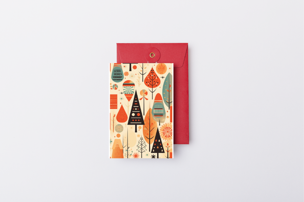Christmas Card Design Bundle 8, a Card Template by Jay Major Designs (Photo 4 of 10)