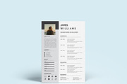 Professional Resume CV Template, a Resume Template by Blackcloud_Creations (Thumbnail 7 of 8)