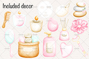 Self care Clipart,Spa routine, a Decorative Illustration by Vavavan Artwork (Thumbnail 3 of 3)