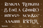 Renigma, a Serif Font by Aluyeah Studio (Thumbnail 13 of 15)