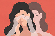 Self-deception concept, a Person Illustration by Good Studio (Thumbnail 2 of 3)