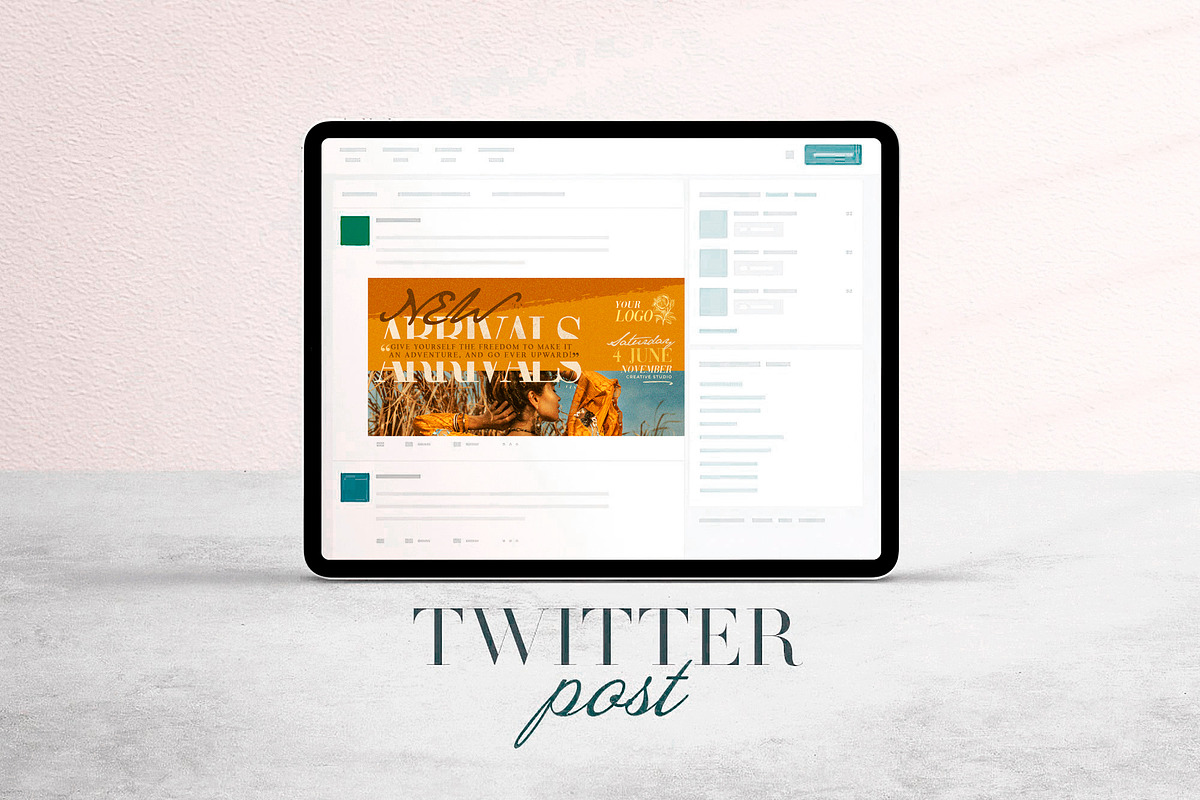 New Arrivals Social Media Pack, a Social Media Template by Touringxx Creative Studio (Photo 6 of 8)