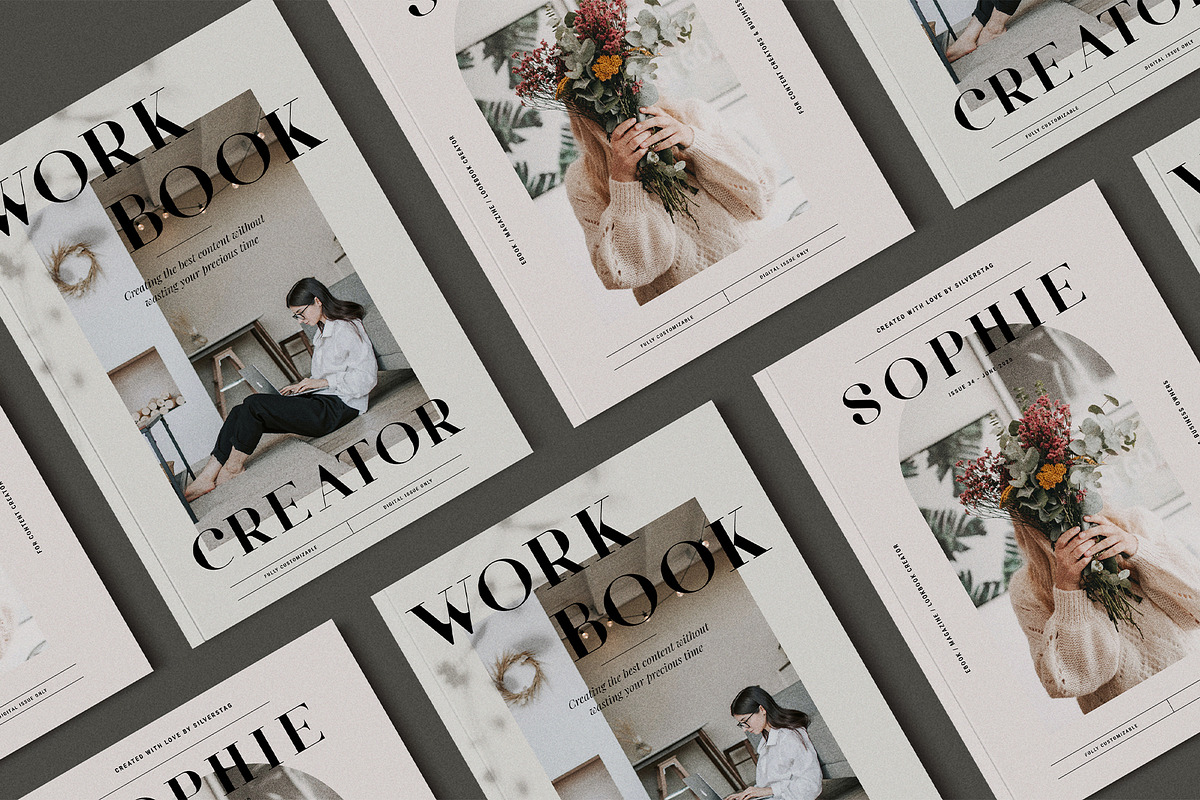 Sophie - eBook & Magazine Creator, a Magazine Template by SilverStag Type Foundry (Photo 2 of 26)