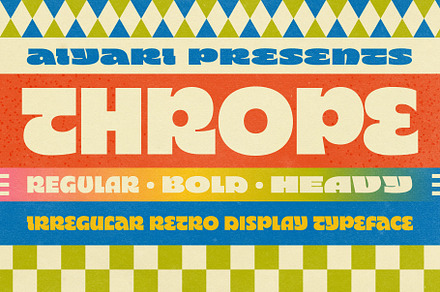 Thrope Font Family, a Font by Aiyari