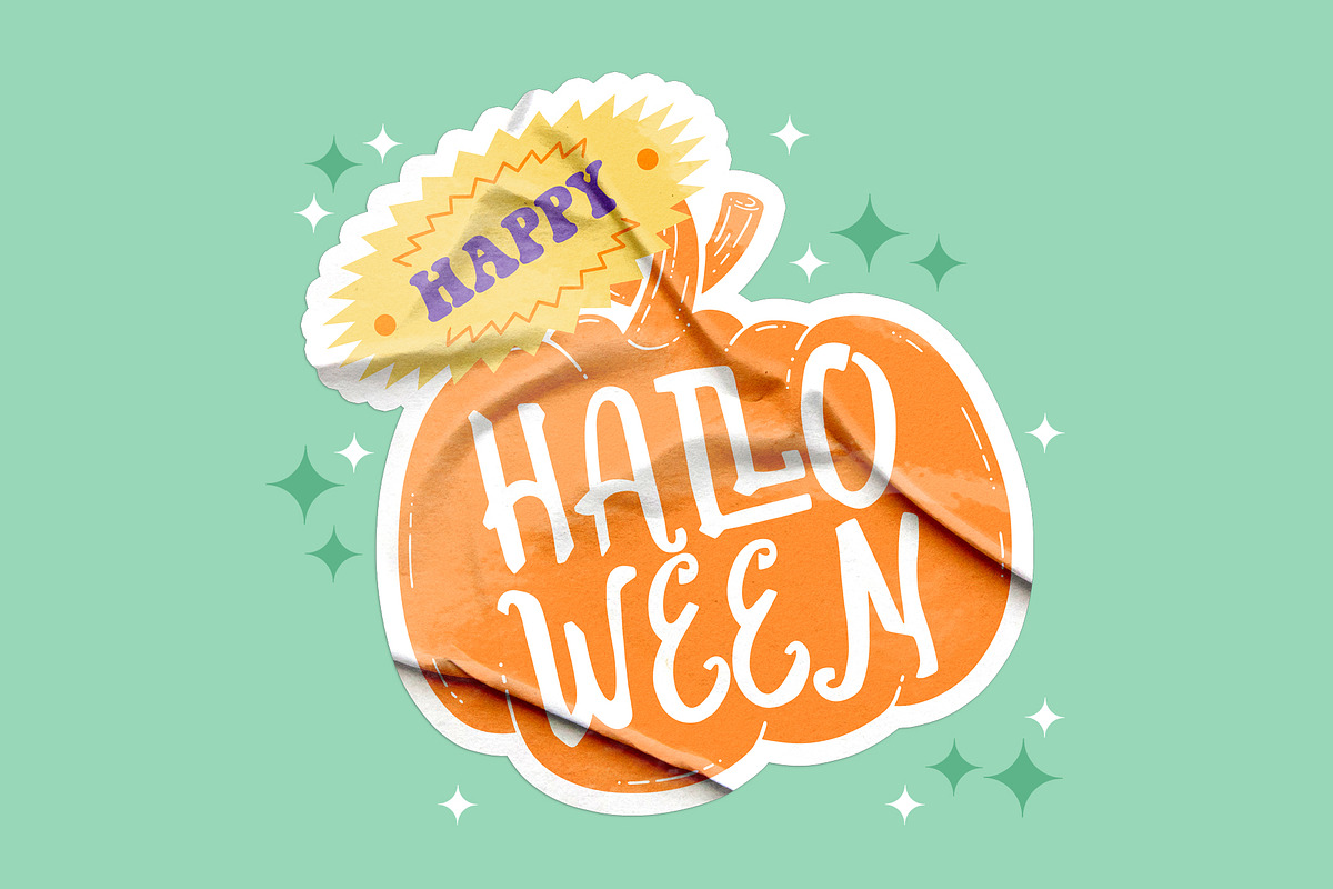 Halloween Clipart & Stickers, an Illustration by Alina Sh (Photo 8 of 8)