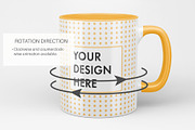 11oz Accent Mug Video Mockup, a Cups & Container Mockup by MockupsBox (Thumbnail 5 of 7)