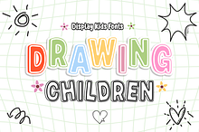 Drawing Children - Playful Display