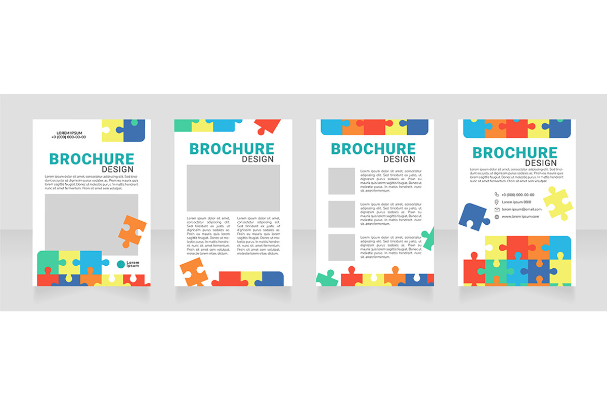 Children development blank brochure, a Brochure Template by IMG Visuals