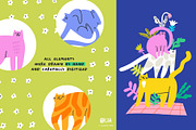 Cats & Spaces | 100% hand drawn, an Animal Illustration by Olia (Thumbnail 10 of 12)