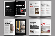 Interior Design Brochure Portfolio, a Brochure Template by MightyDesign (Thumbnail 2 of 6)
