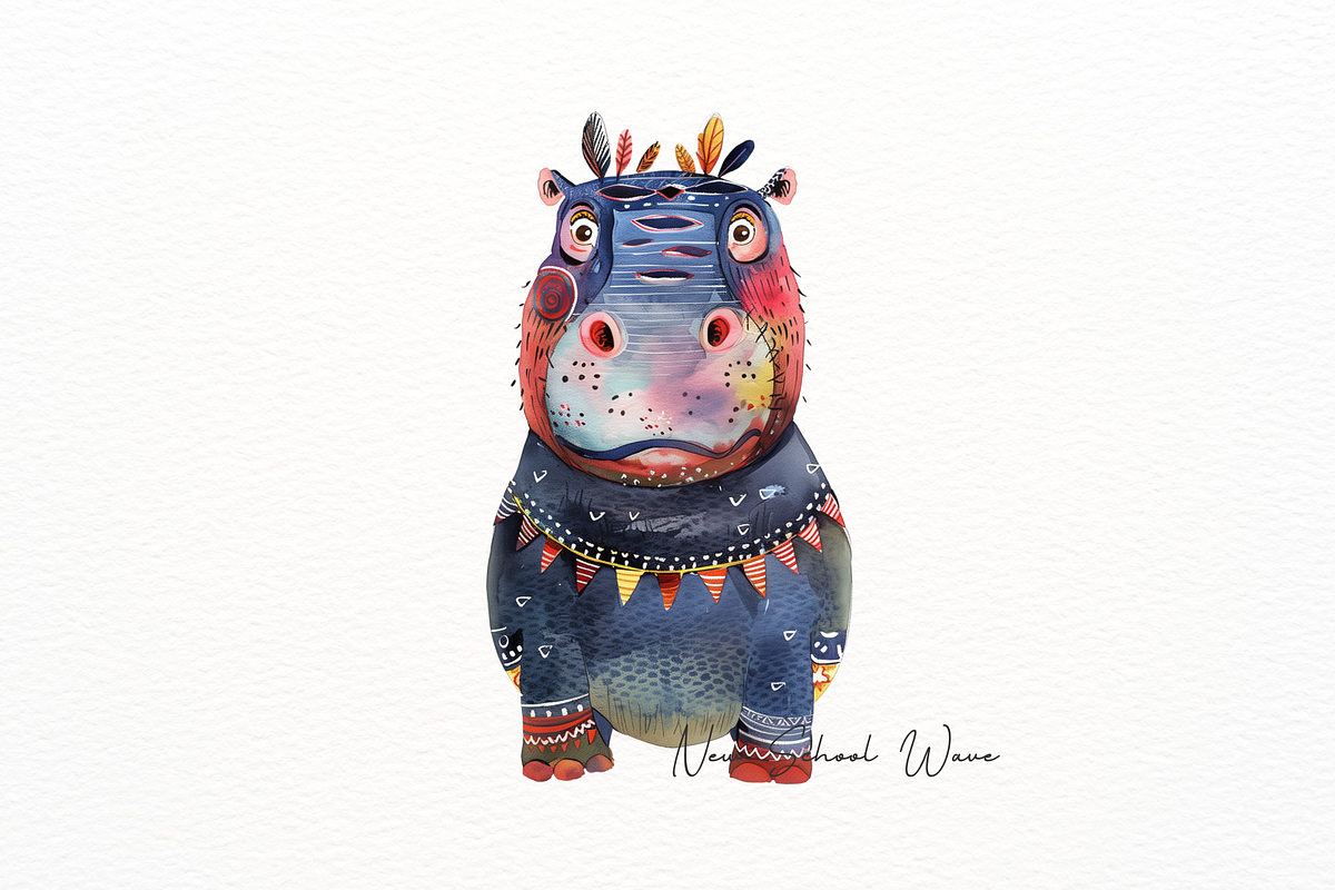 Vibrant Animal with Clipart, an Animal Illustration by New-School-Wave (Photo 2 of 5)
