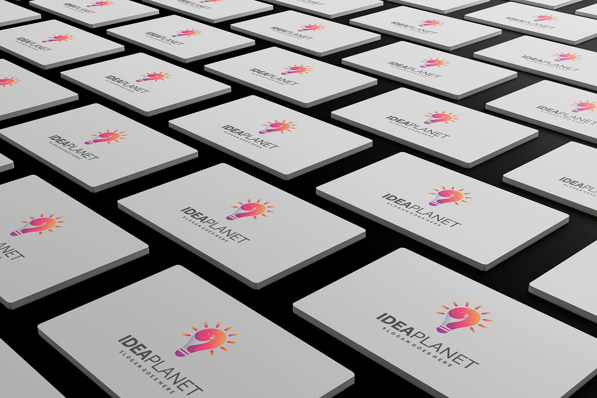 Gradient Modern Idea Planet Logo, a Branding & Logo Template by Artnivora.Std (Photo 4 of 4)