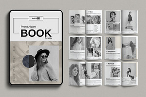 Digital Photo Album Book Template, a Brochure Template by E-Type