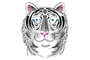 Patterns and portraits of tigers, a Pattern Graphic by Tanor (Thumbnail 7 of 7)