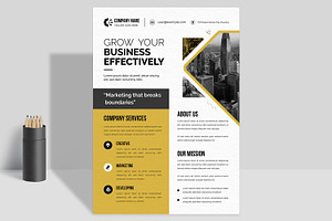 Business Flyer Layout, a Flyer Template by ContestDesign