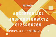Retrodik - Retro Sans Serif, a Sans Serif Font by Typeformers (Thumbnail 5 of 5)