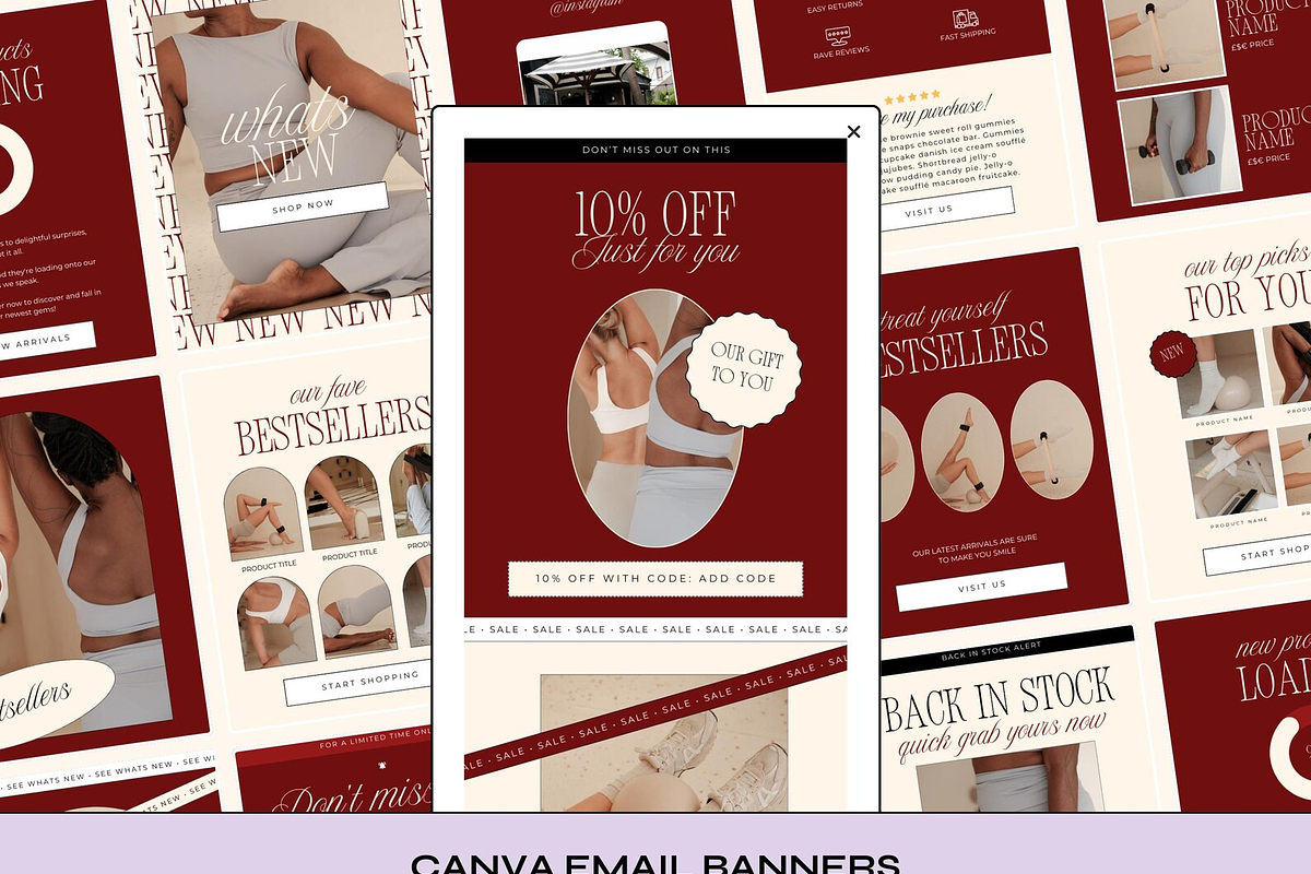 Canva Email Templates Luxe, an Email Template by The Pixel Palace (Photo 1 of 10)