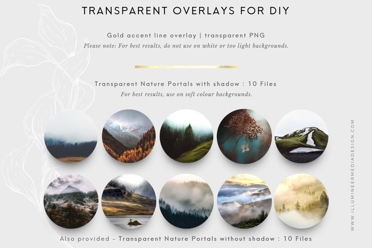 Nature Portals for Instagram & FB, a Social Media Template by Illumineer Media & Design (Photo 5 of 13)