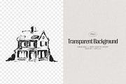 Illustrations of mansions, an Object Illustration by TheMountBirdStudio (Thumbnail 2 of 7)