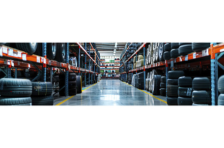 A large warehouse that is completely, an Industrial Photo by Jyliana's shop