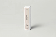 Minimal Perfume Cardboard Box Mockup, an Advertising Mockup by DesignRushMarket (Thumbnail 1 of 2)