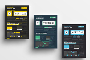 DIN A3 Brand Guideline Poster Design