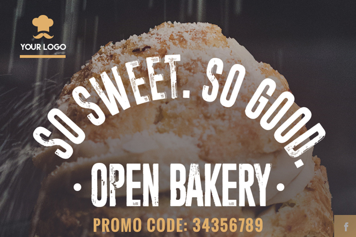 10 Instagram Bakery Banners, a Social Media Template by VPB (Photo 5 of 7)