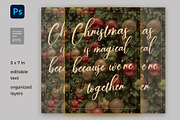 Lovely Christmas card/message, a Flyer Template by kamalrawat_gd (Thumbnail 1 of 2)