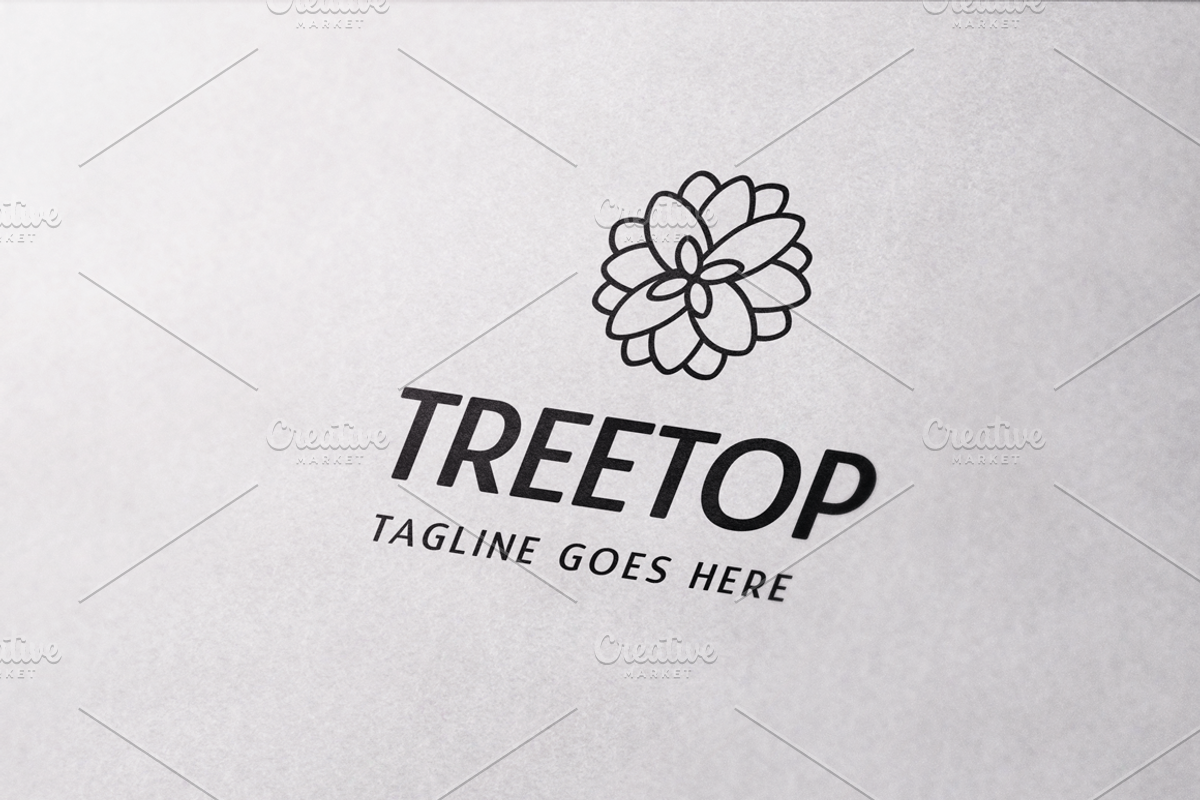 Treetop Logo Template, a Branding & Logo Template by Rekisaurus