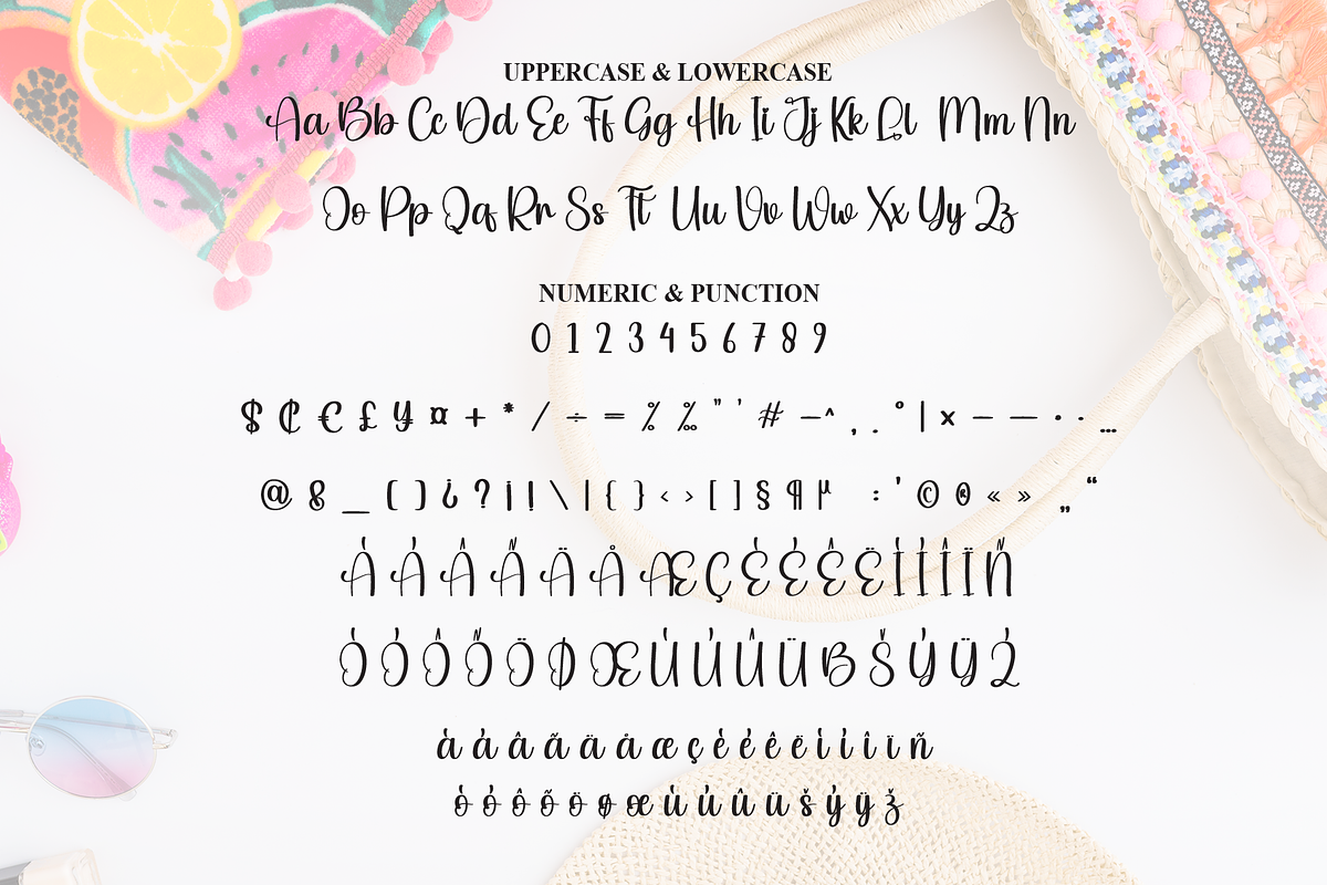 Summer Embroidary | Script Font, a Handwritten Font by Scratchones (Photo 7 of 8)