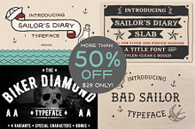 Wicked Tattoo Font Bundle