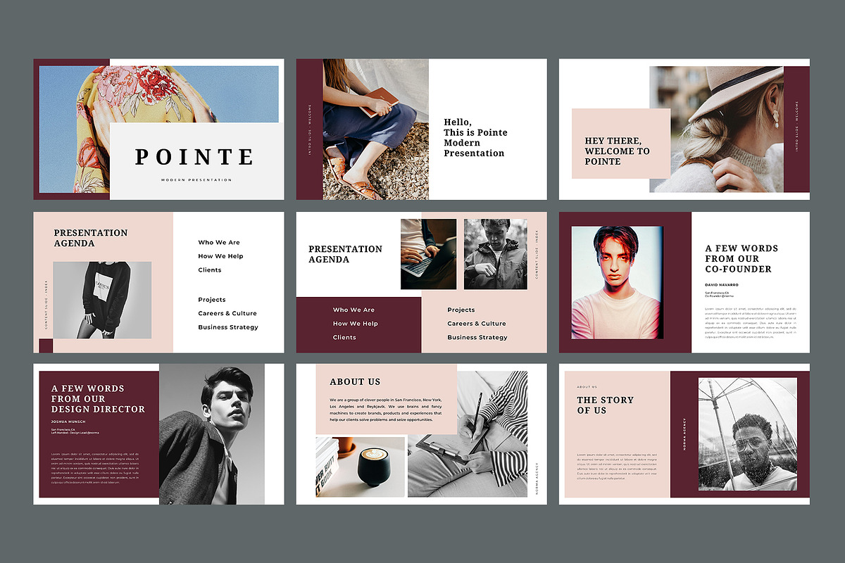 Pointe - PowerPoint Template, a Presentation Template by Bervisual (Photo 2 of 11)