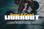 Sport Master Font, a Sans Serif Font by QR Design Studio (Thumbnail 9 of 12)