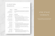 Moderm Resume Template - Christian, a Resume Template by AntDesignStudio (Thumbnail 2 of 9)