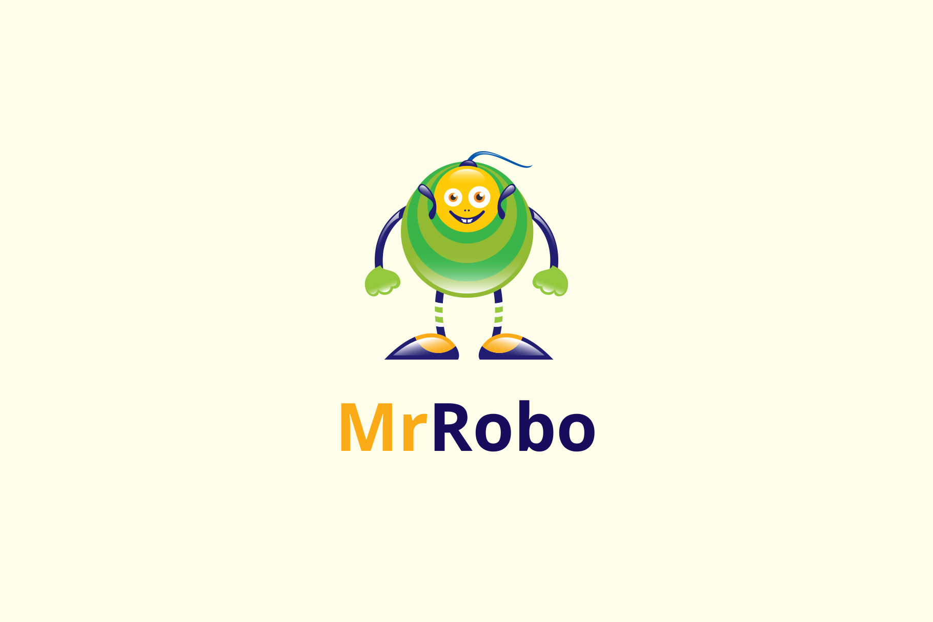 Mr Robo Logo, a Branding & Logo Template by Maraz Logo