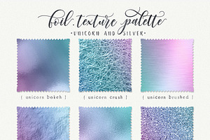 Confetti Brushes & Foil Textures