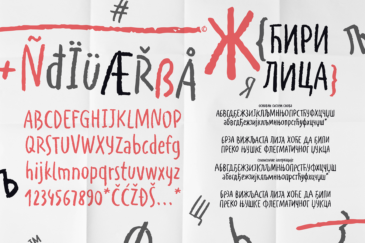 WORKSHOP Pencil, a Font by Posterizer KG (Photo 4 of 6)