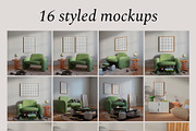 Artwork Mockups Bundle 20 in 1, a Household Mockup by Bonumo (Thumbnail 37 of 41)