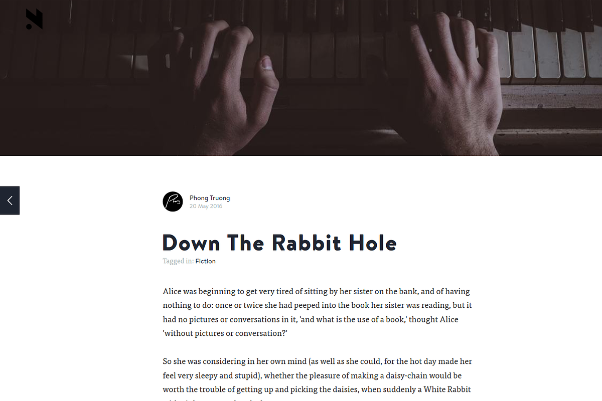Alesto - The Minimalist Ghost Theme, a Websites & App Template by Pozi Design (Photo 7 of 8)