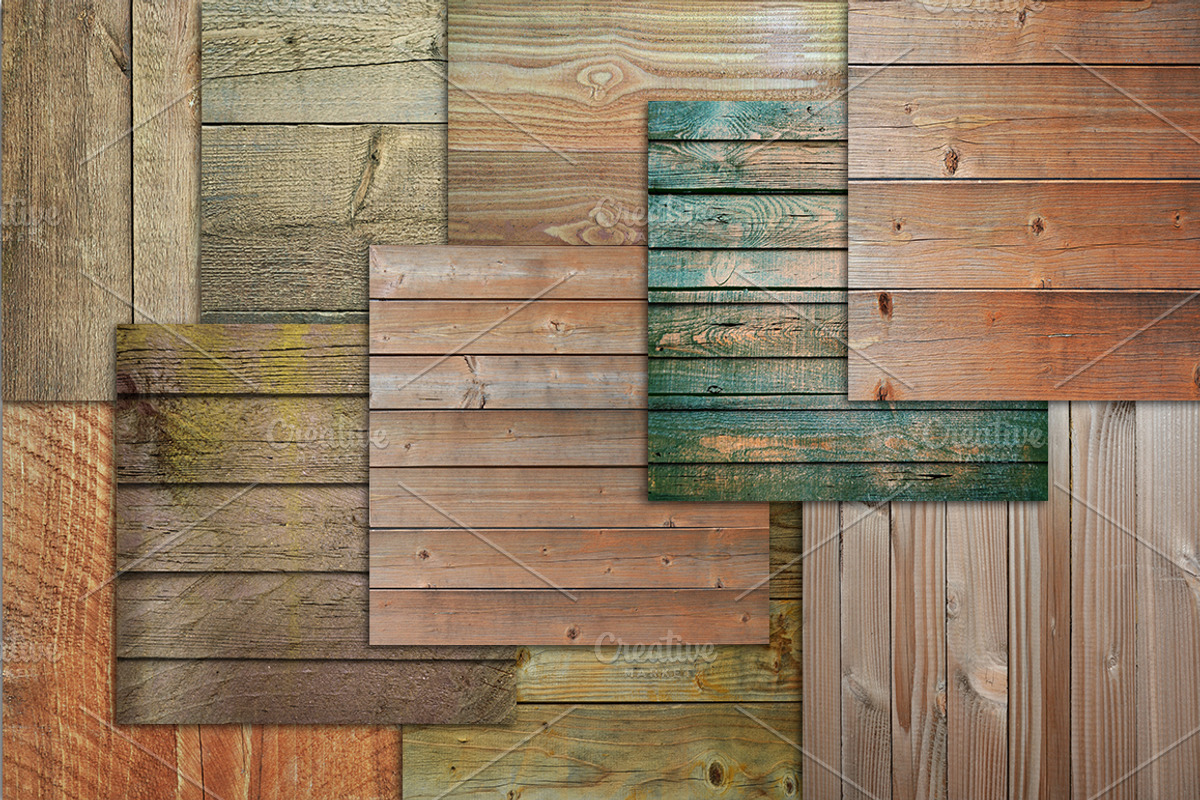 Old Dark Wood Texture Backgrounds, a Texture Graphic by Area (Photo 2 of 11)