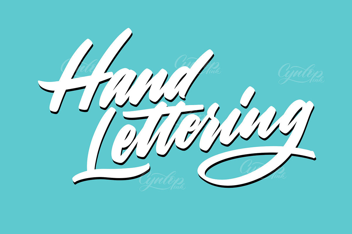 Procreate Lettering Brush Pack 2 preview 7